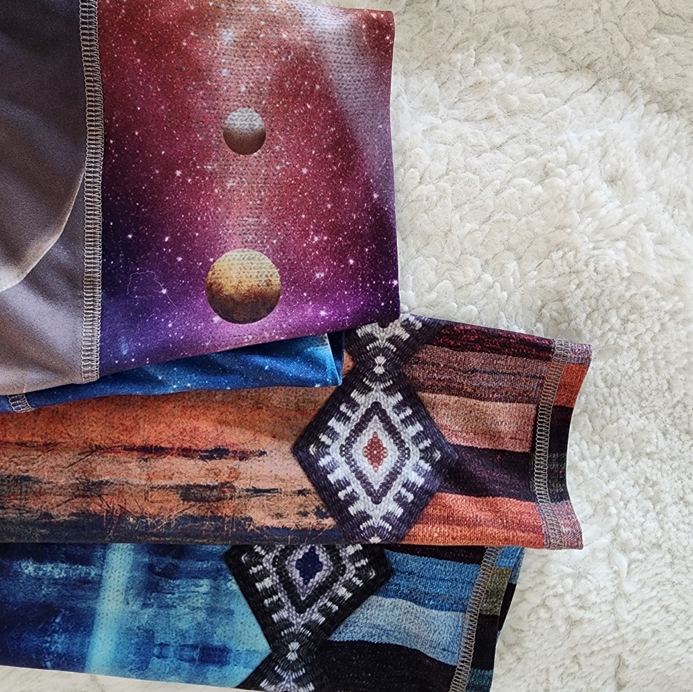 ⛵️🚀🛸🏔 Niyama🌞Sol LAND OF THE LOST Barefoot Leggings XS BNWT - Picture 11 of 16
